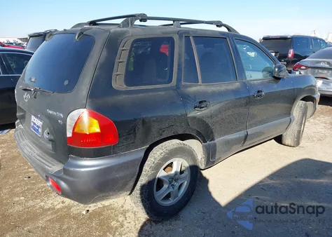 2003 Hyundai Santa Fe Gls/Lx из США, поврежденный, VIN KM8SC13D53U540313